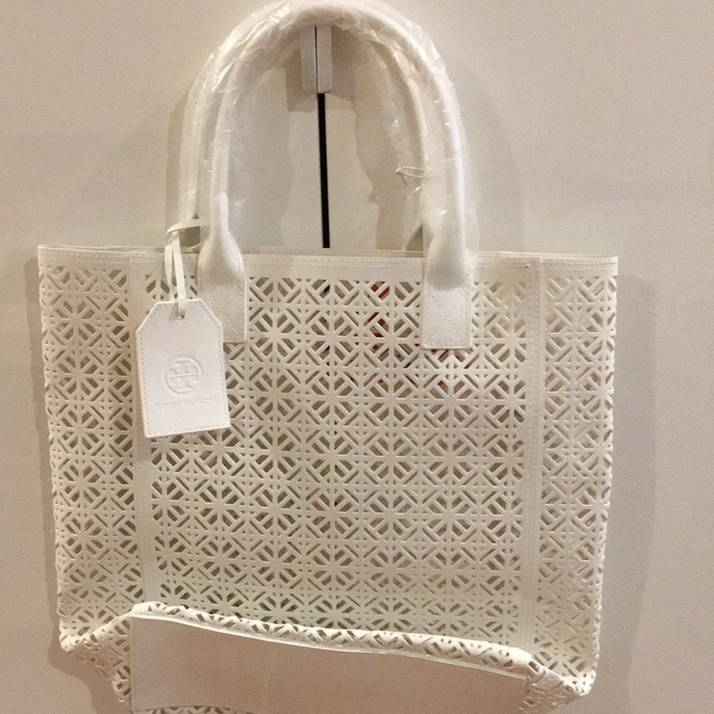 Tory Burch Tote Bag White